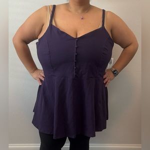 Torrid Purple Top SZ 5
